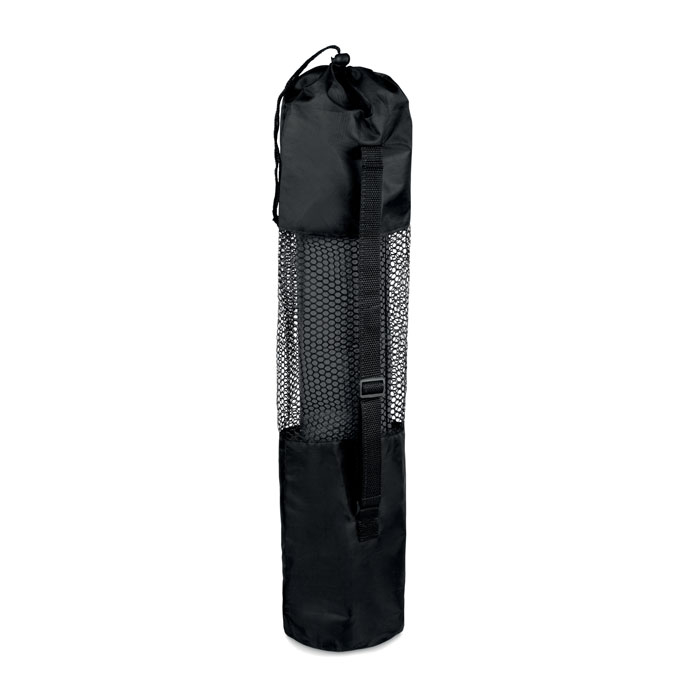 Tapis de yoga publicitaire avec pochette modèle 4.0 EVA Yogi gris pierre